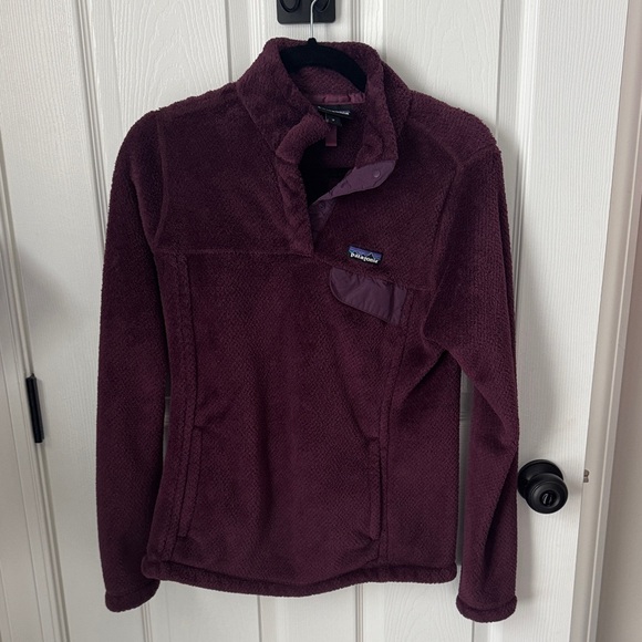 Patagonia Tops - Patagonia Deep Purple Fleece Jacket
